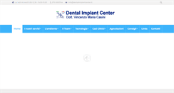 Desktop Screenshot of dentalimplantcenter.it