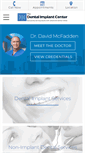 Mobile Screenshot of dentalimplantcenter.com