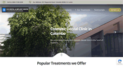 Desktop Screenshot of dentalimplantcenter.lk